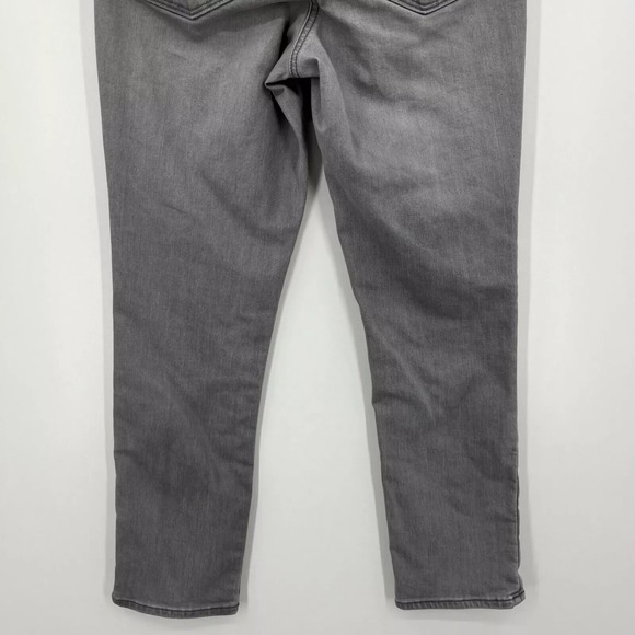Athleta Jeans Women's Size 4 Gray Cotton‎ Blend Stretch Mid Rise Ankle Zip Fly - Picture 8 of 11